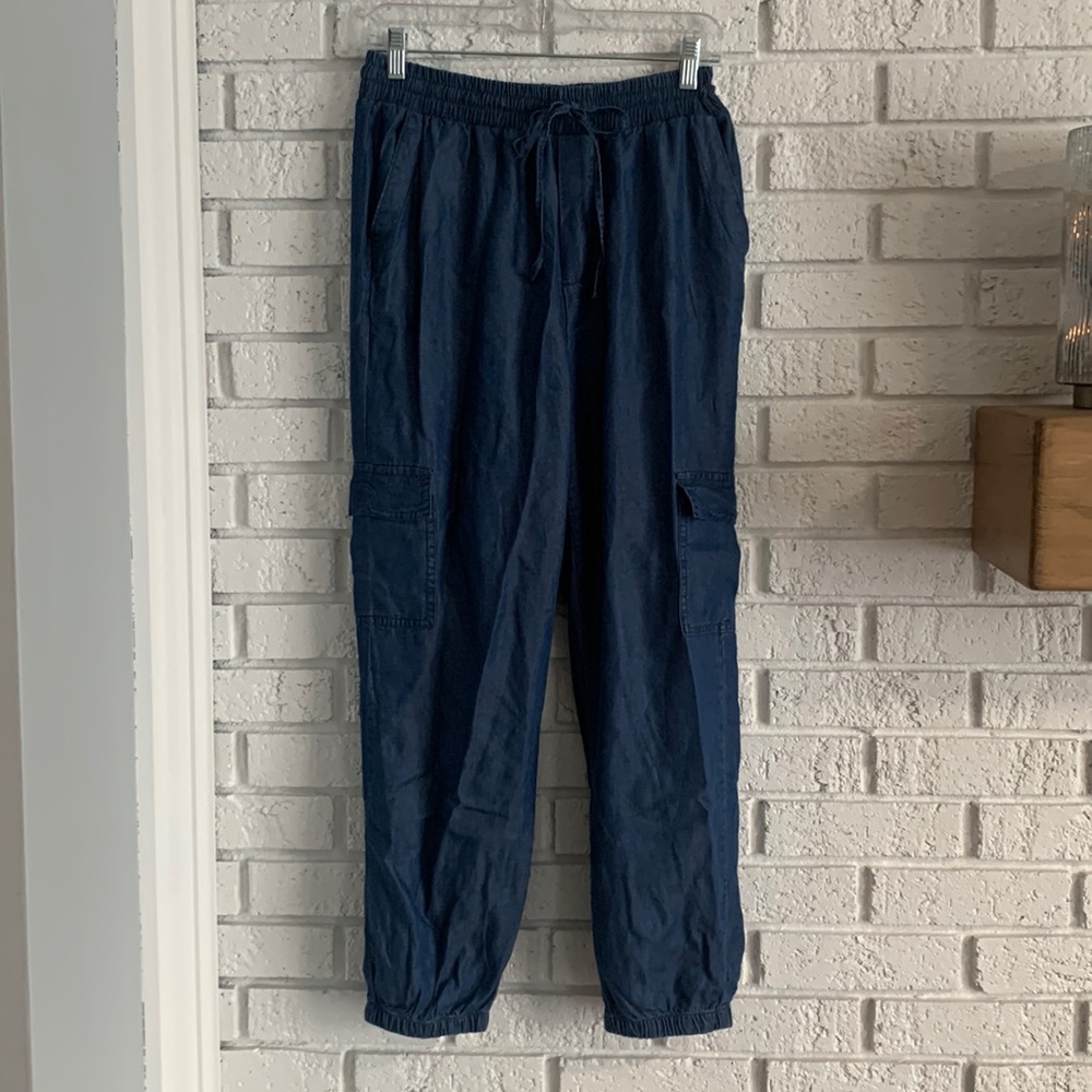 DENIM JOGGERS